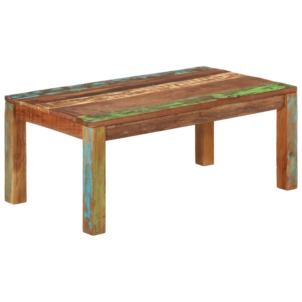 Salontafel 110x55x40 cm Massief gerecycled hout is nu te koop bij PeponiXL, paradijselijk wonen!