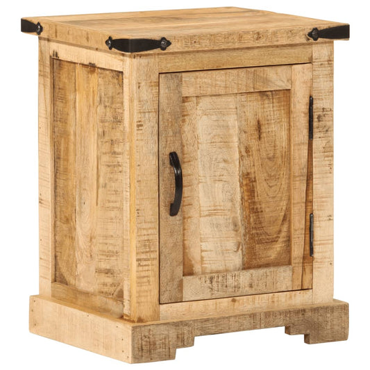 Nachtkastje 40x35x50 cm massief mangohout is nu te koop bij PeponiXL, paradijselijk wonen!