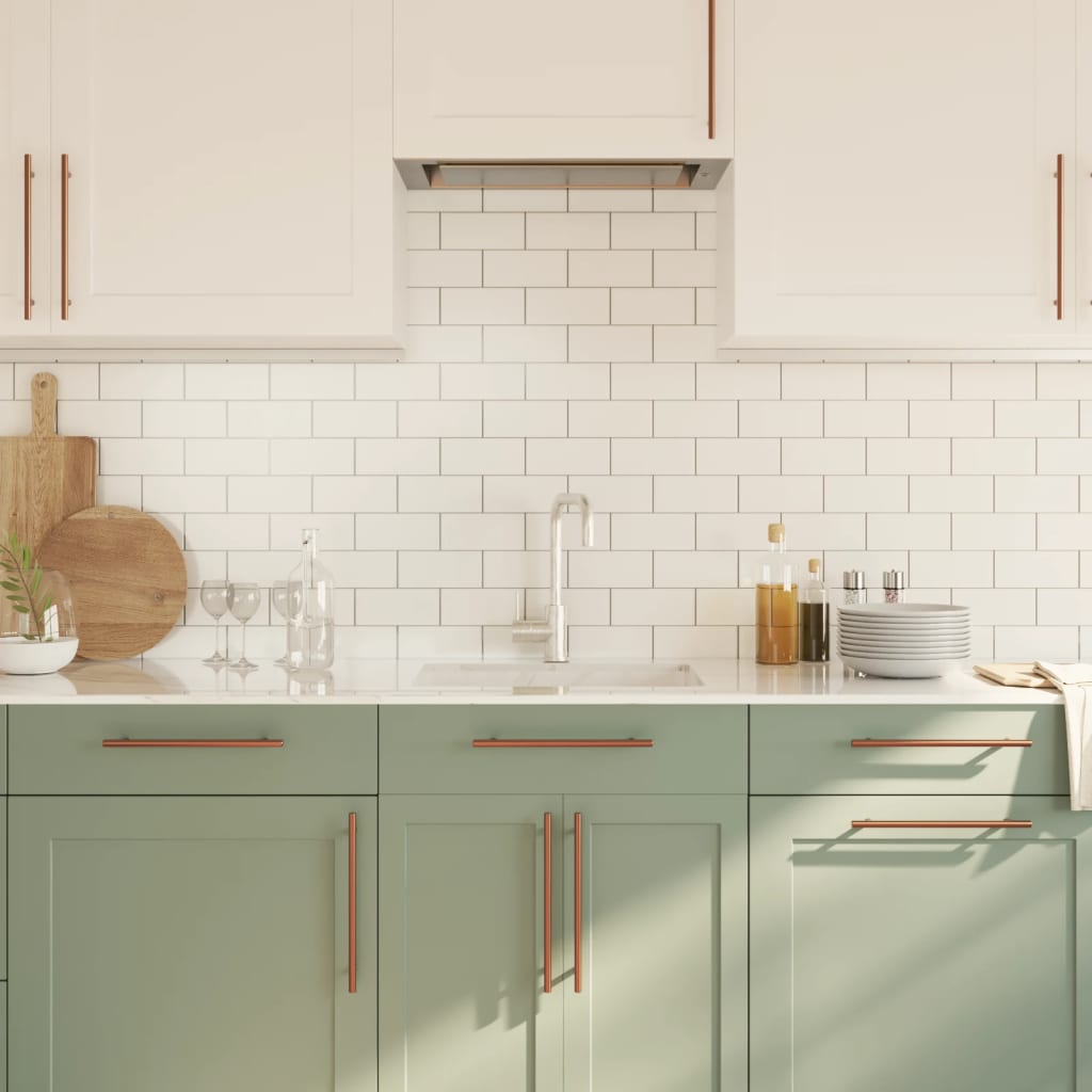 Handvatten 20 st 224 mm roestvrij staal bronskleurig is nu te koop bij PeponiXL, paradijselijk wonen!