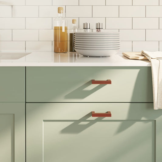 Handvatten 20 st 64 mm roestvrij staal bronskleurig is nu te koop bij PeponiXL, paradijselijk wonen!