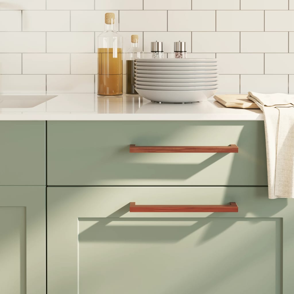 Handvatten 20 st 224 mm roestvrij staal bronskleurig is nu te koop bij PeponiXL, paradijselijk wonen!