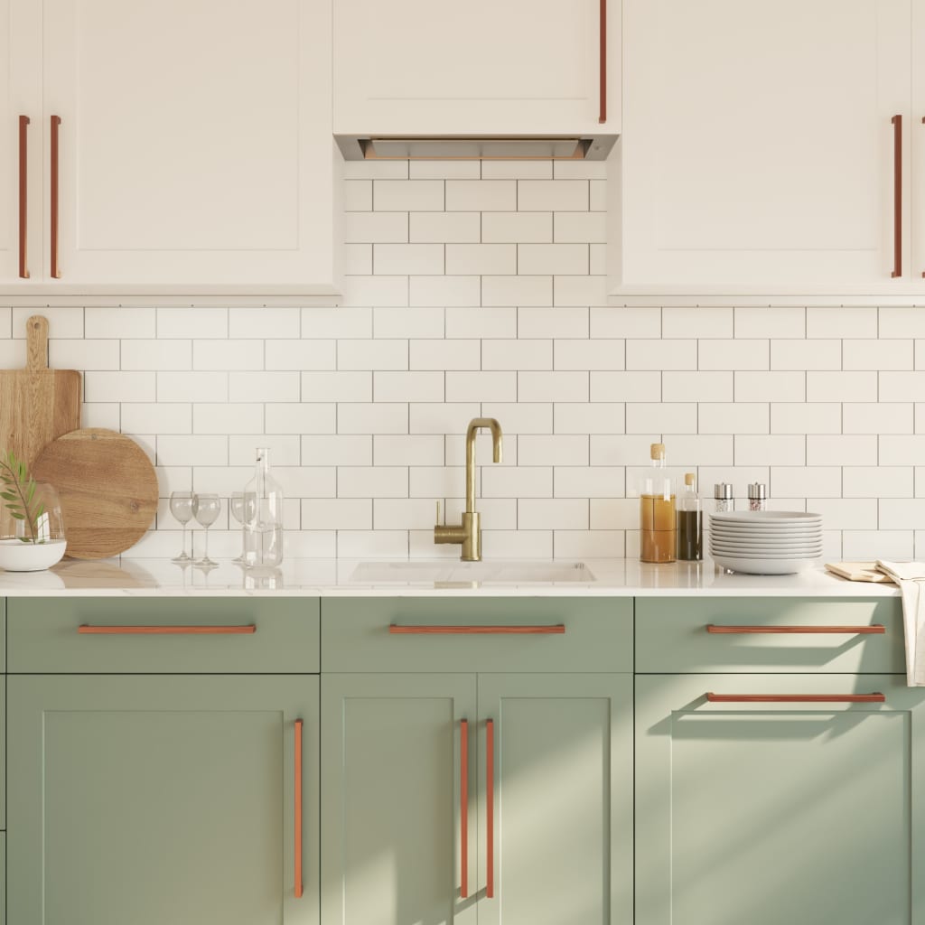 Handvatten 20 st 320 mm roestvrij staal bronskleurig is nu te koop bij PeponiXL, paradijselijk wonen!