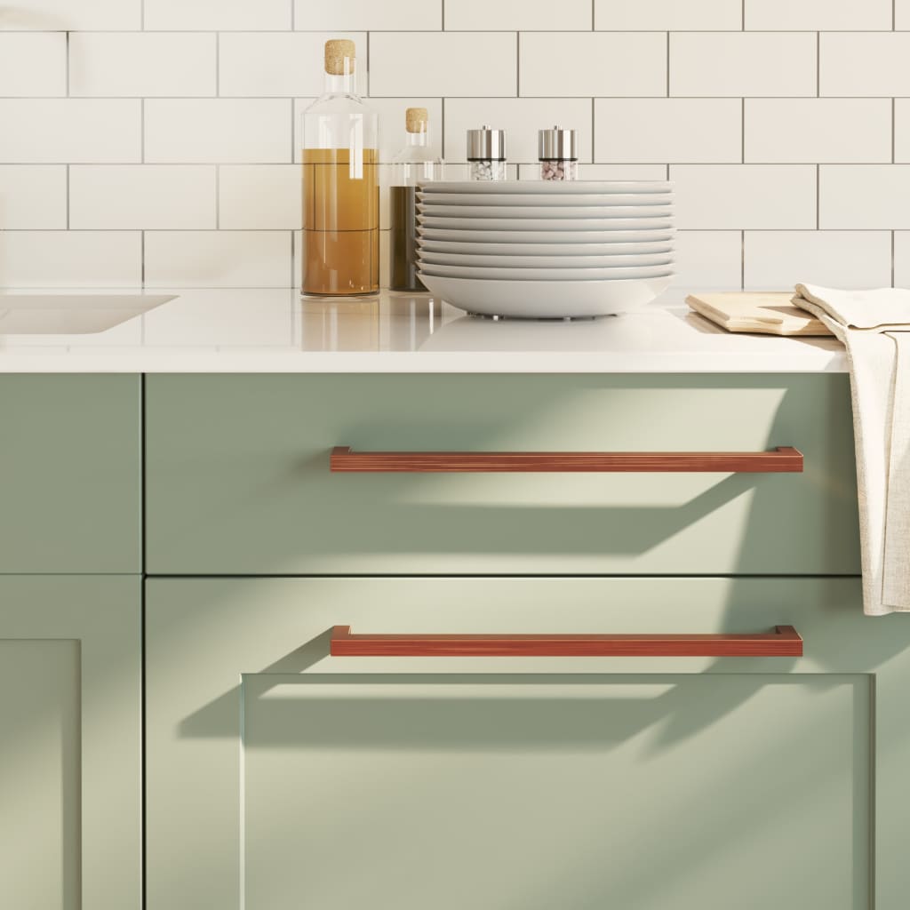 Handvatten 10 st 320 mm roestvrij staal bronskleurig is nu te koop bij PeponiXL, paradijselijk wonen!