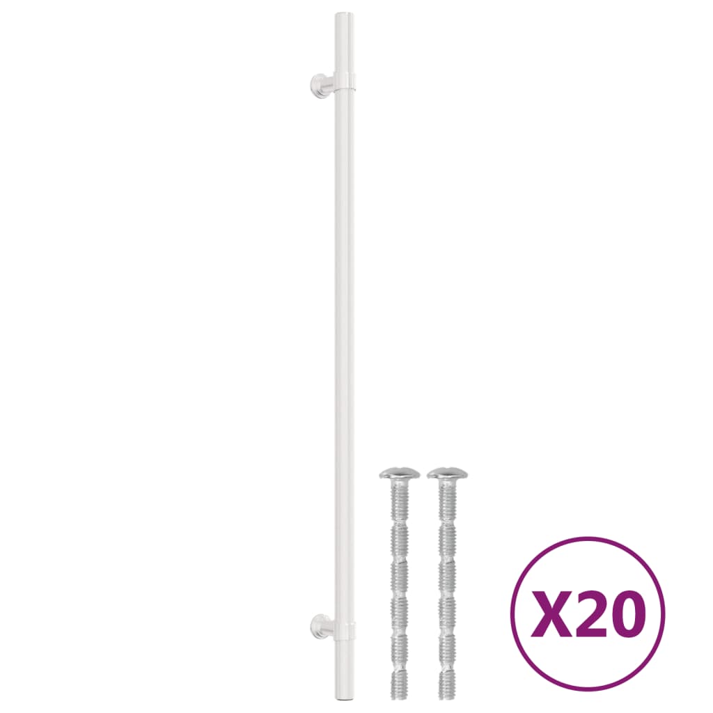 Handvatten 20 st 320 mm roestvrij staal zilverkleurig is nu te koop bij PeponiXL, paradijselijk wonen!
