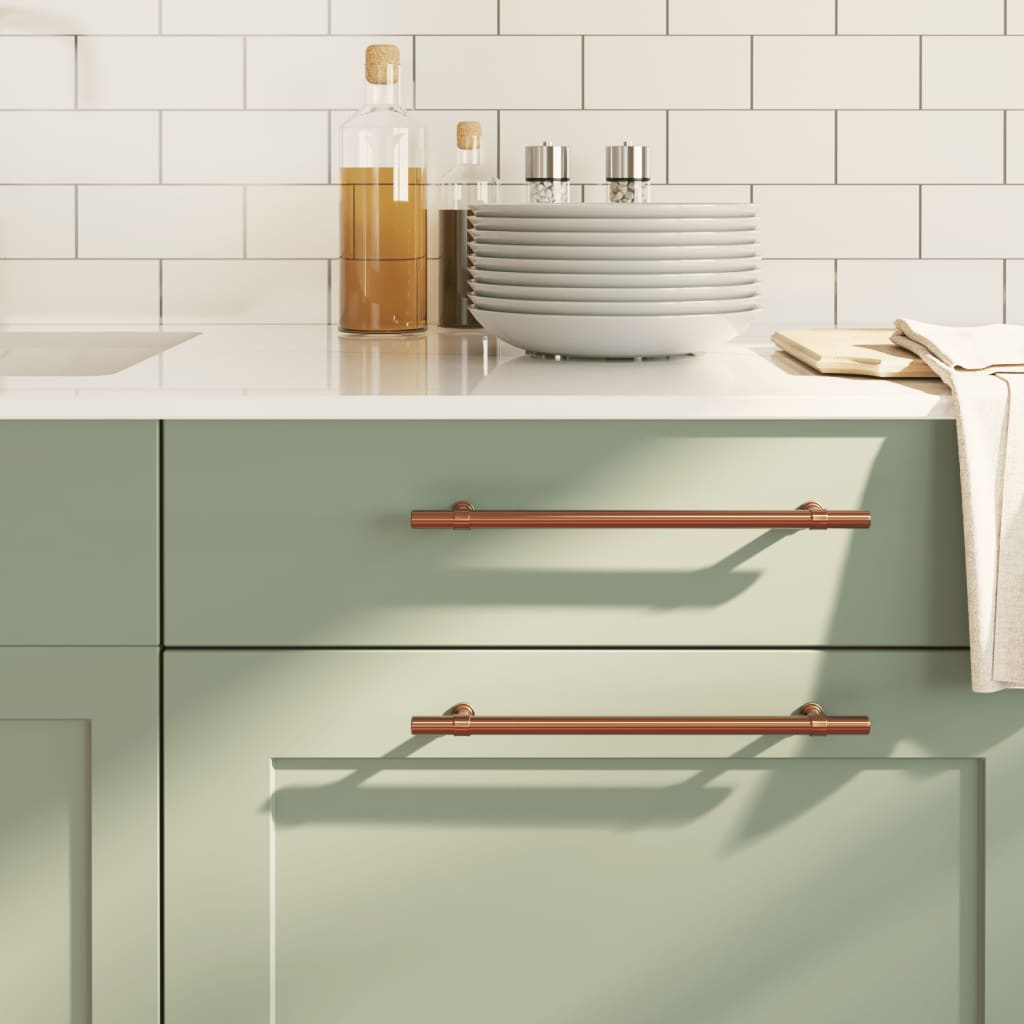 Handvatten 20 st 224 mm roestvrij staal bronskleurig is nu te koop bij PeponiXL, paradijselijk wonen!