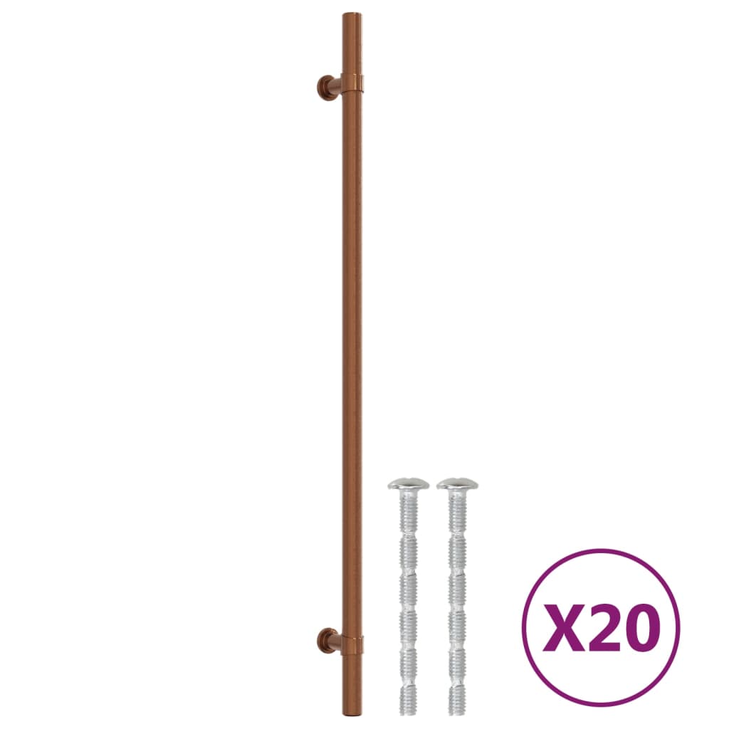 Handvatten 20 st 320 mm roestvrij staal bronskleurig is nu te koop bij PeponiXL, paradijselijk wonen!
