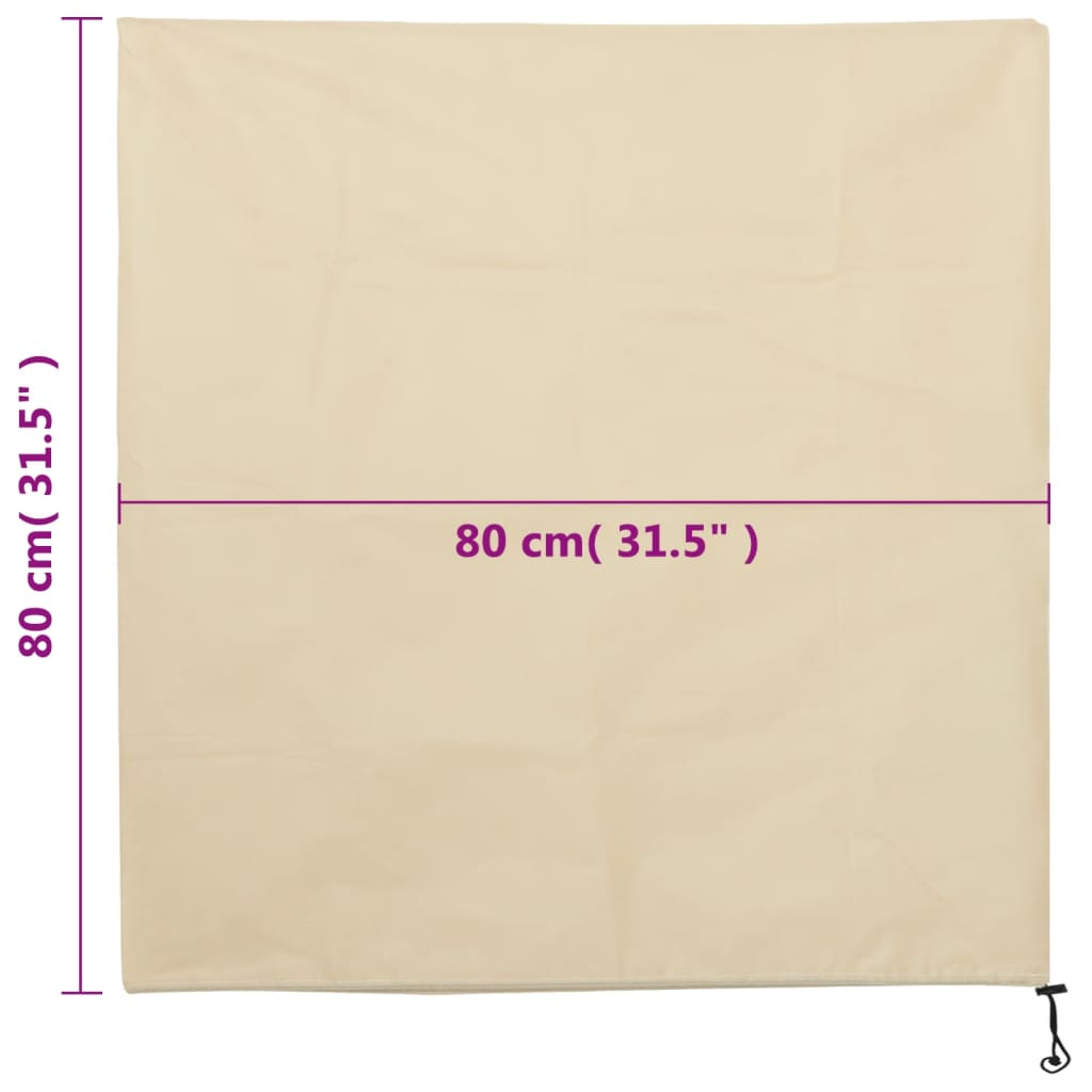 Vlieshoezen voor planten met trekkoord 4 st 70 g/m² 0,8x0,8 m is nu te koop bij PeponiXL, paradijselijk wonen!