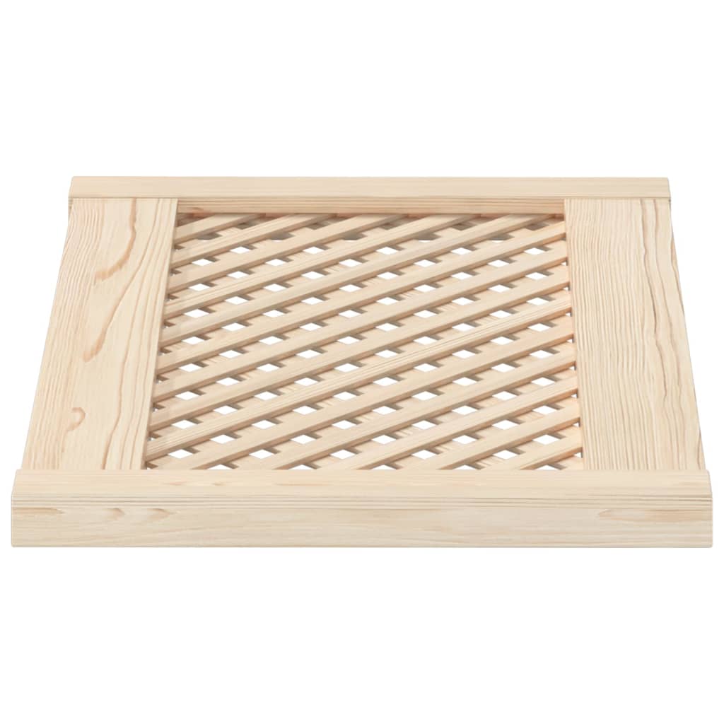 Kastdeuren met latwerk 2 st 59,5x39,5 cm massief grenenhout is nu te koop bij PeponiXL, paradijselijk wonen!
