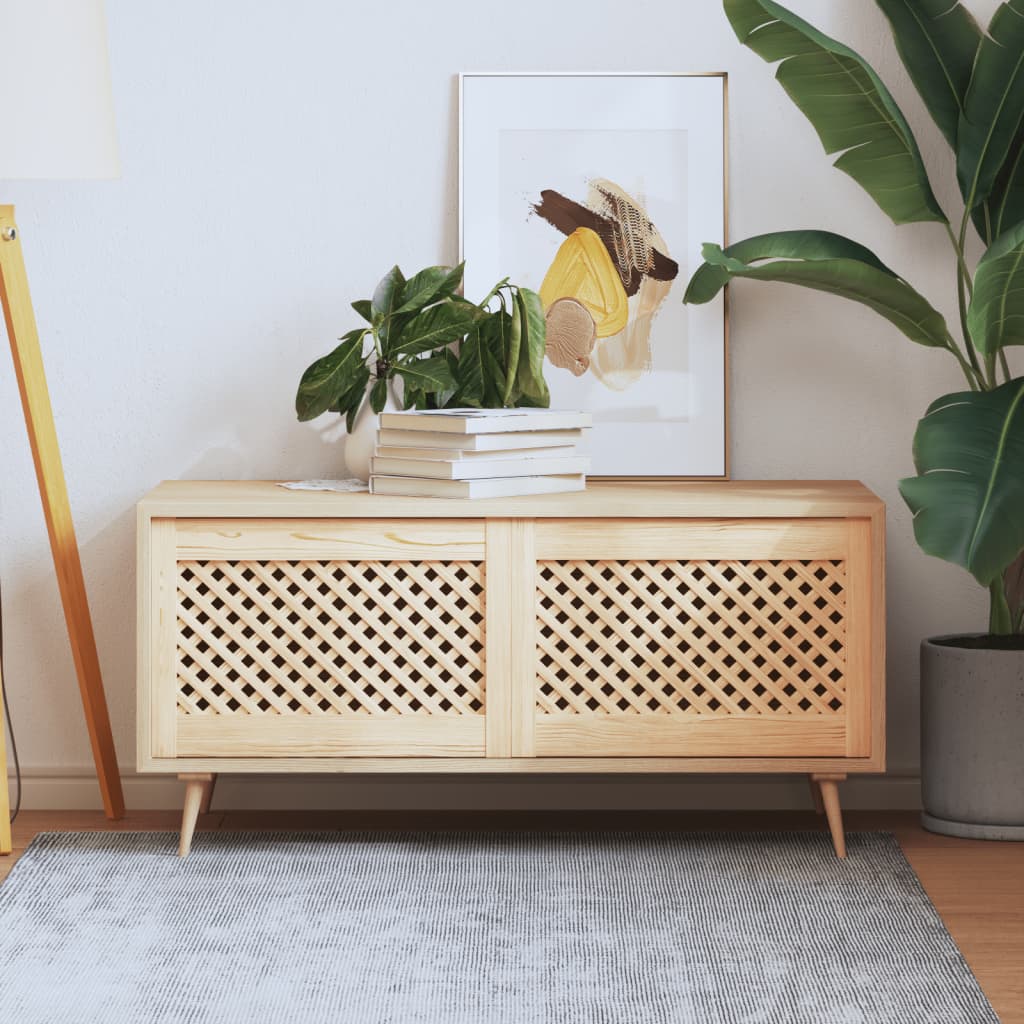 Kastdeuren met latwerk 2 st 59,5x39,5 cm massief grenenhout is nu te koop bij PeponiXL, paradijselijk wonen!