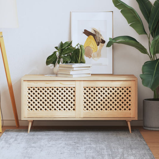 Kastdeuren met latwerk 2 st 59,5x39,5 cm massief grenenhout is nu te koop bij PeponiXL, paradijselijk wonen!