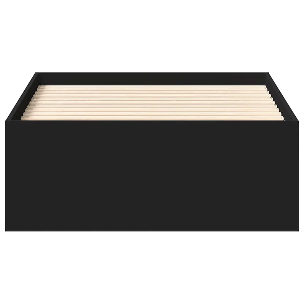 Bedframe zwart 100x200 cm is nu te koop bij PeponiXL, paradijselijk wonen!