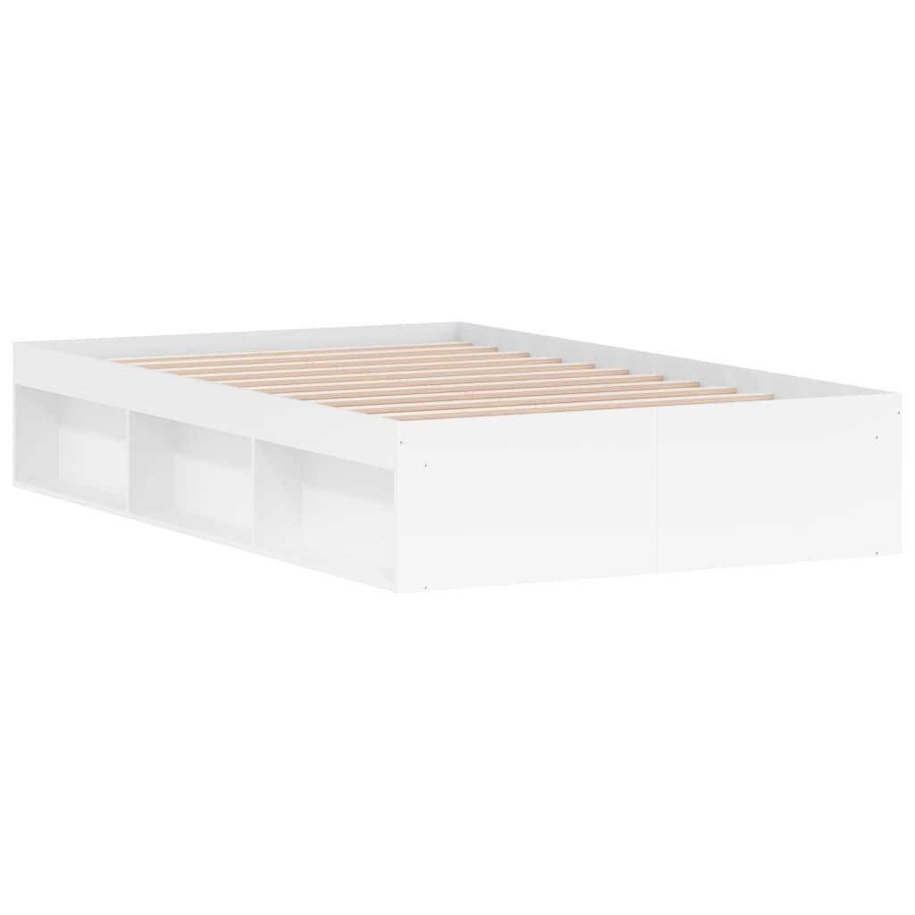 Bedframe wit 120x200 cm is nu te koop bij PeponiXL, paradijselijk wonen!