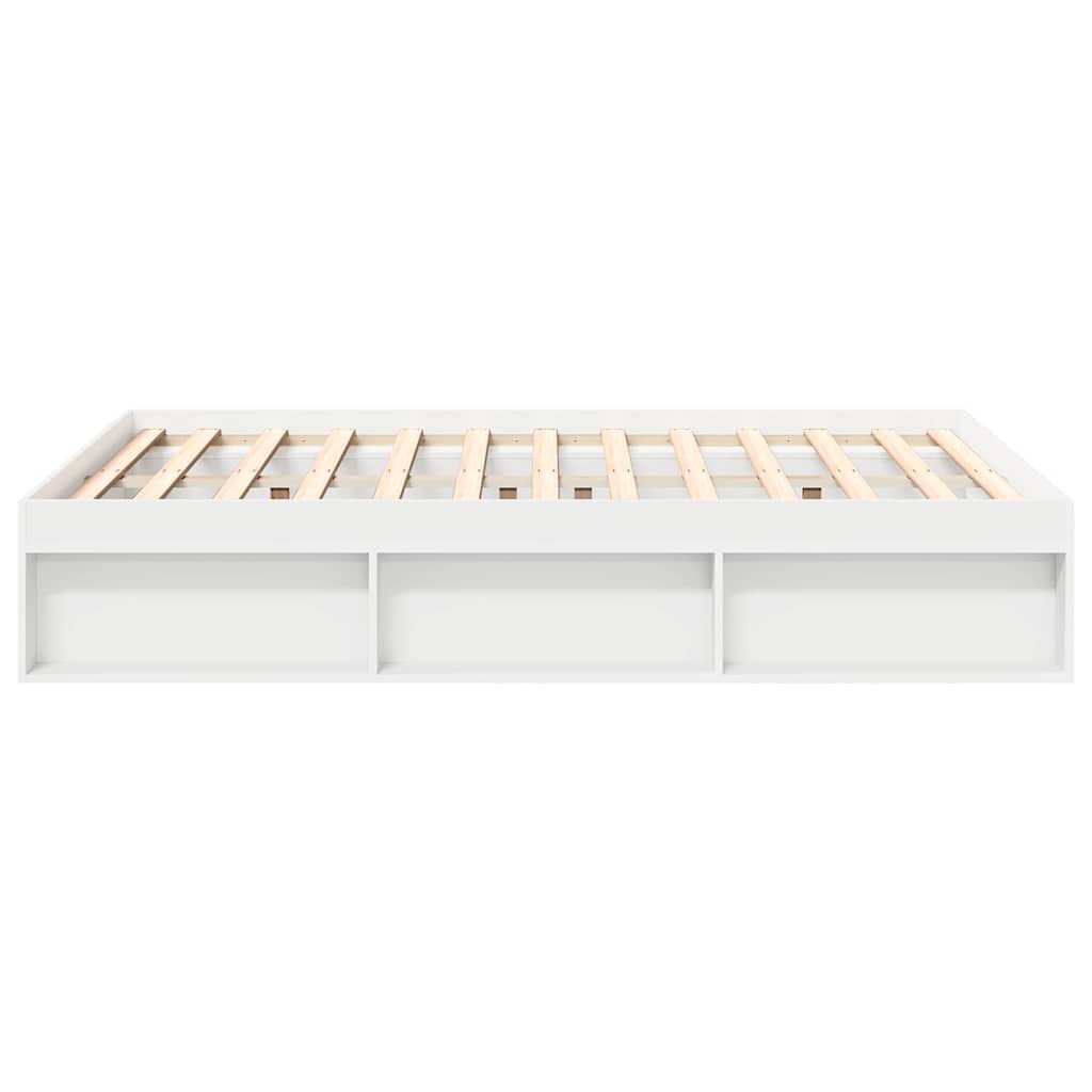 Bedframe wit 120x200 cm is nu te koop bij PeponiXL, paradijselijk wonen!