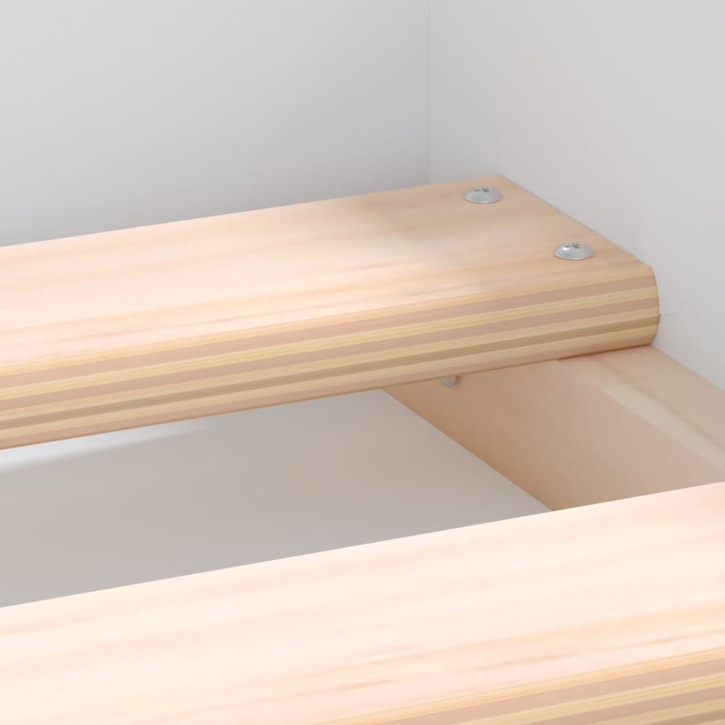 Bedframe wit 120x200 cm is nu te koop bij PeponiXL, paradijselijk wonen!