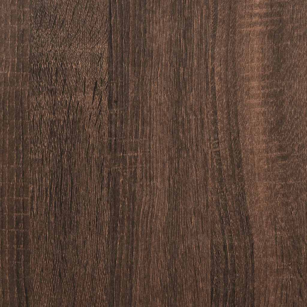 Bedframe bruin eikenkleur 120x200 cm is nu te koop bij PeponiXL, paradijselijk wonen!