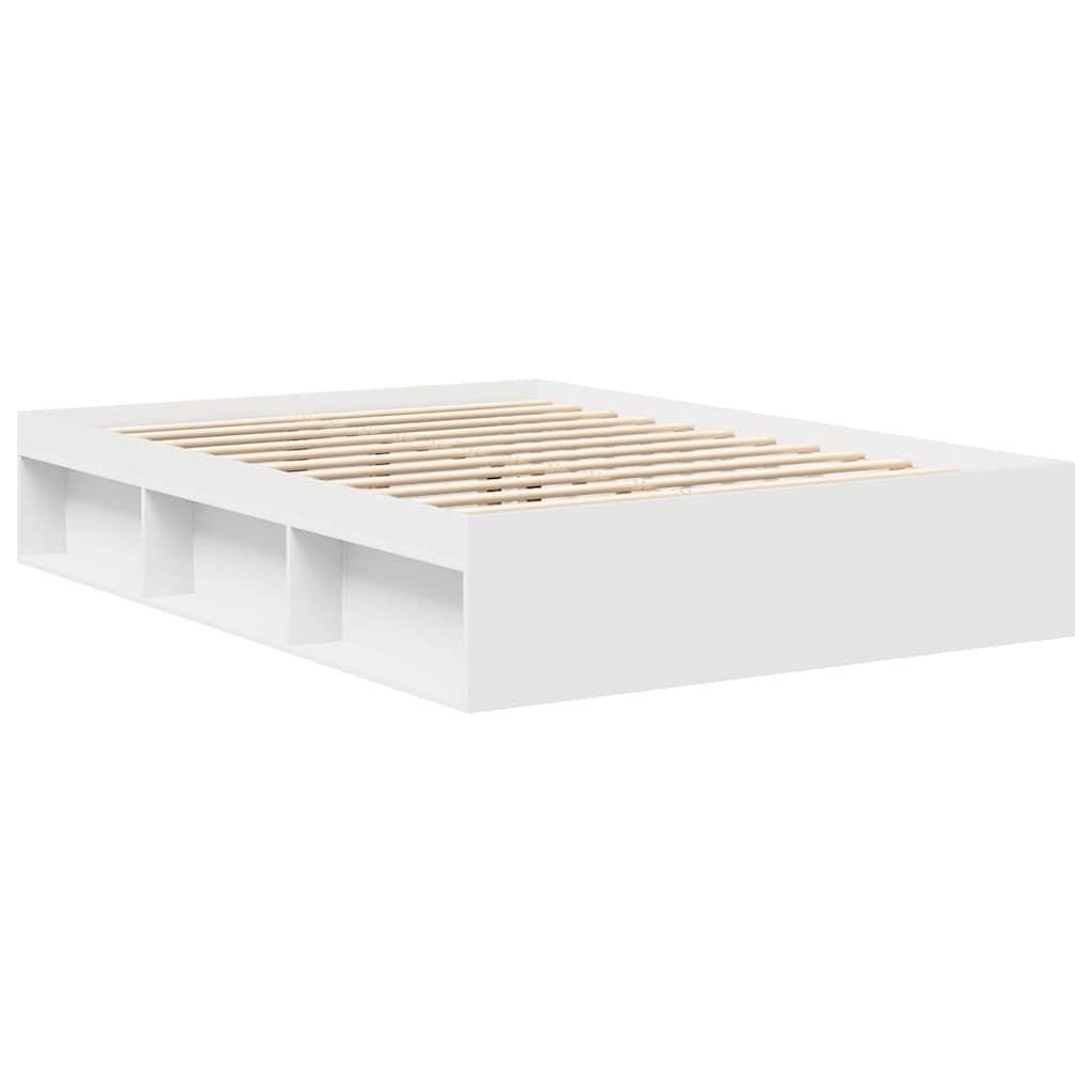 Bedframe wit 150x200 cm King Size is nu te koop bij PeponiXL, paradijselijk wonen!