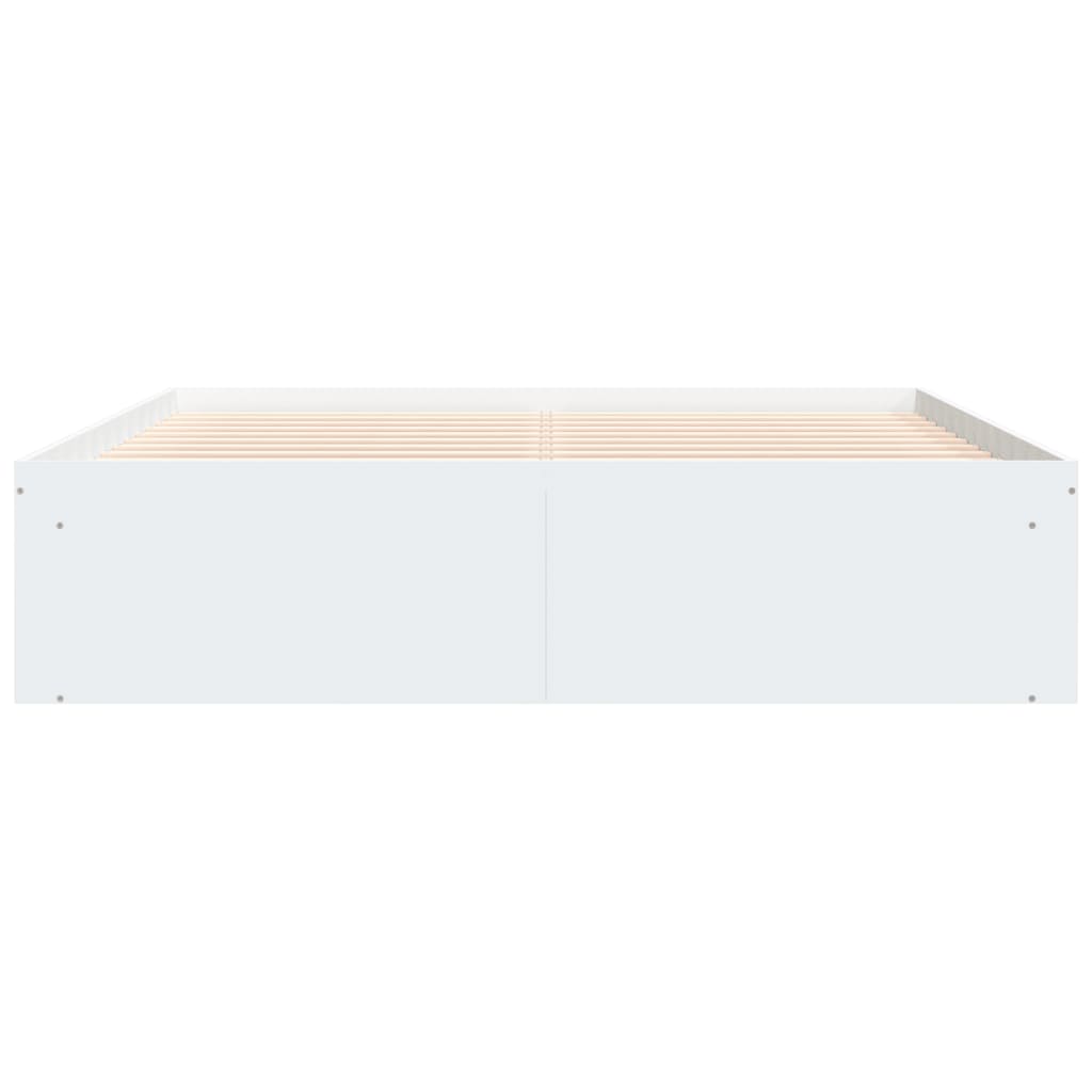 Bedframe wit 150x200 cm King Size is nu te koop bij PeponiXL, paradijselijk wonen!