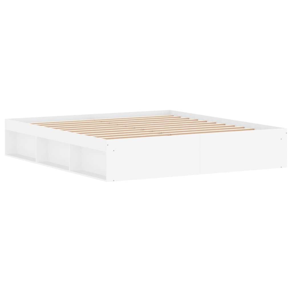 Bedframe wit 180x200 cm Super King Size is nu te koop bij PeponiXL, paradijselijk wonen!