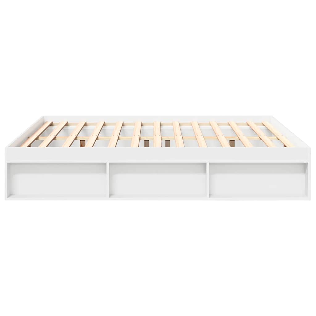 Bedframe wit 200x200 cm is nu te koop bij PeponiXL, paradijselijk wonen!