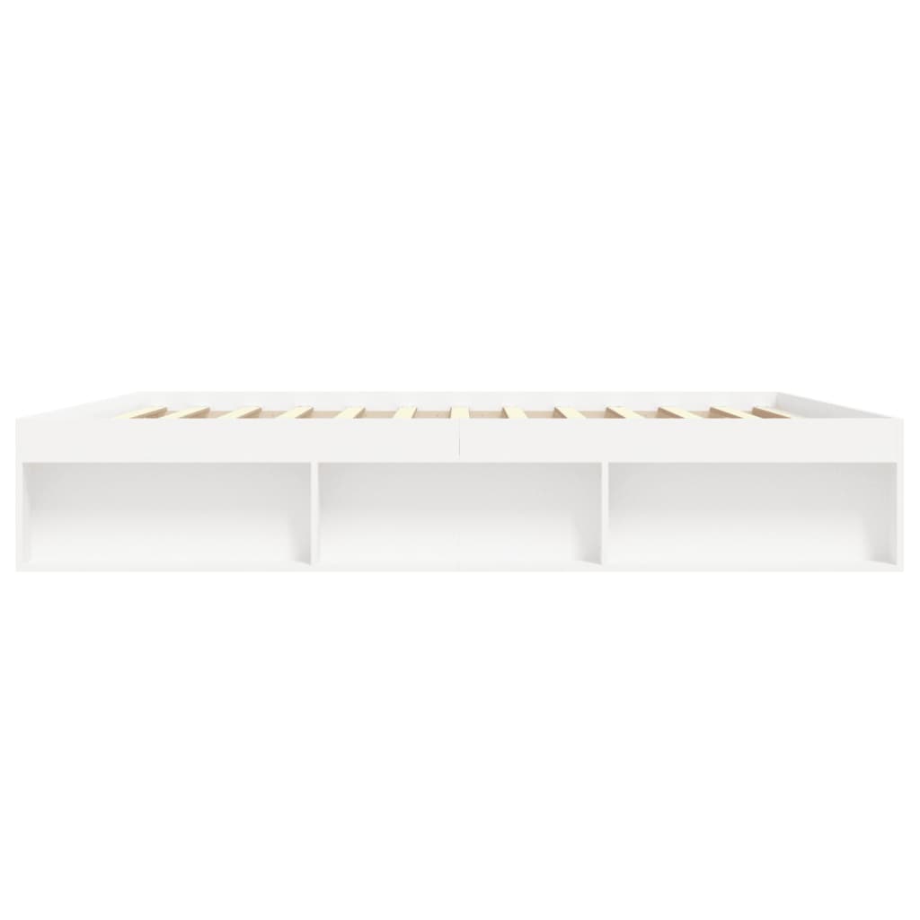 Bedframe wit 200x200 cm is nu te koop bij PeponiXL, paradijselijk wonen!