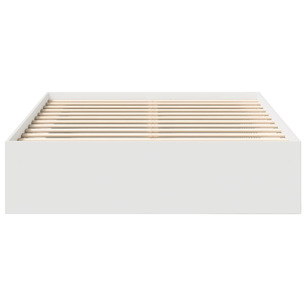 Bedframe wit 120x190 cm is nu te koop bij PeponiXL, paradijselijk wonen!