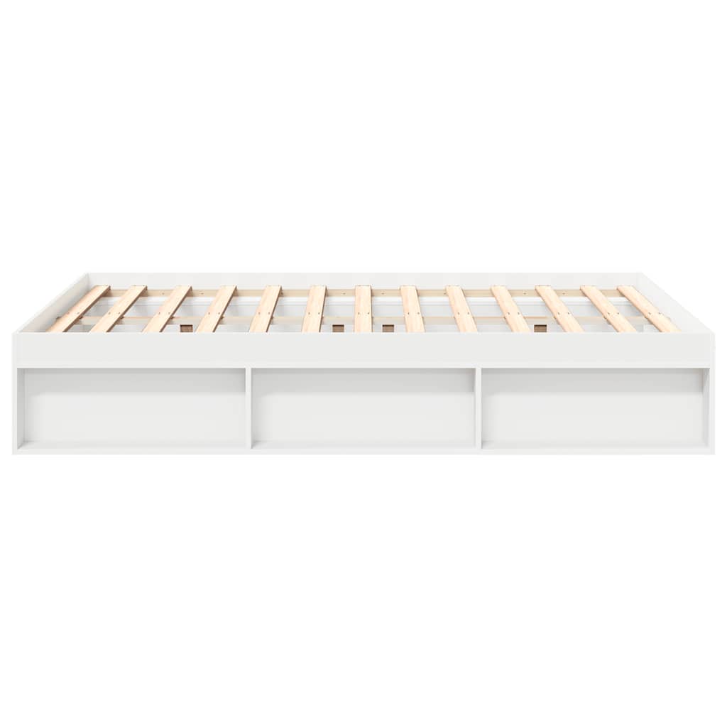 Bedframe wit 120x190 cm is nu te koop bij PeponiXL, paradijselijk wonen!
