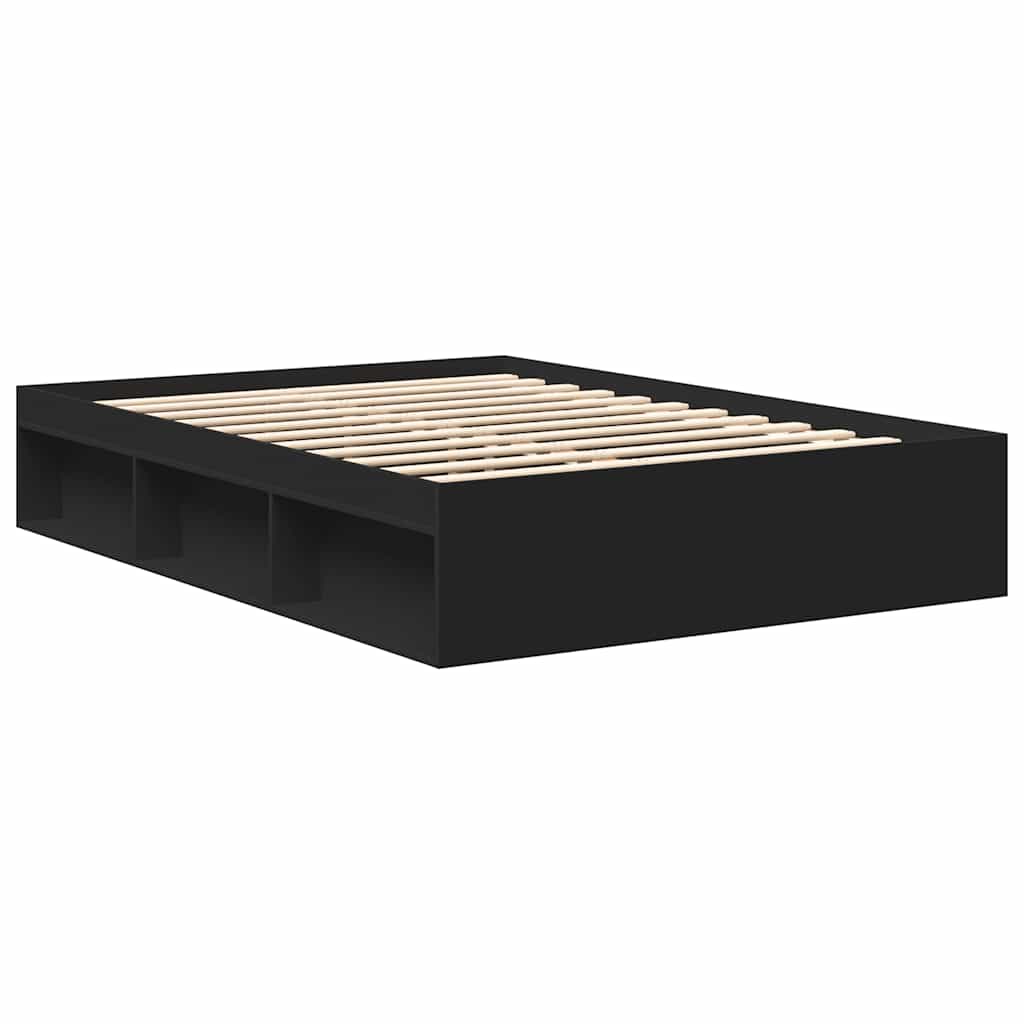 Bedframe zwart 120x190 cm is nu te koop bij PeponiXL, paradijselijk wonen!