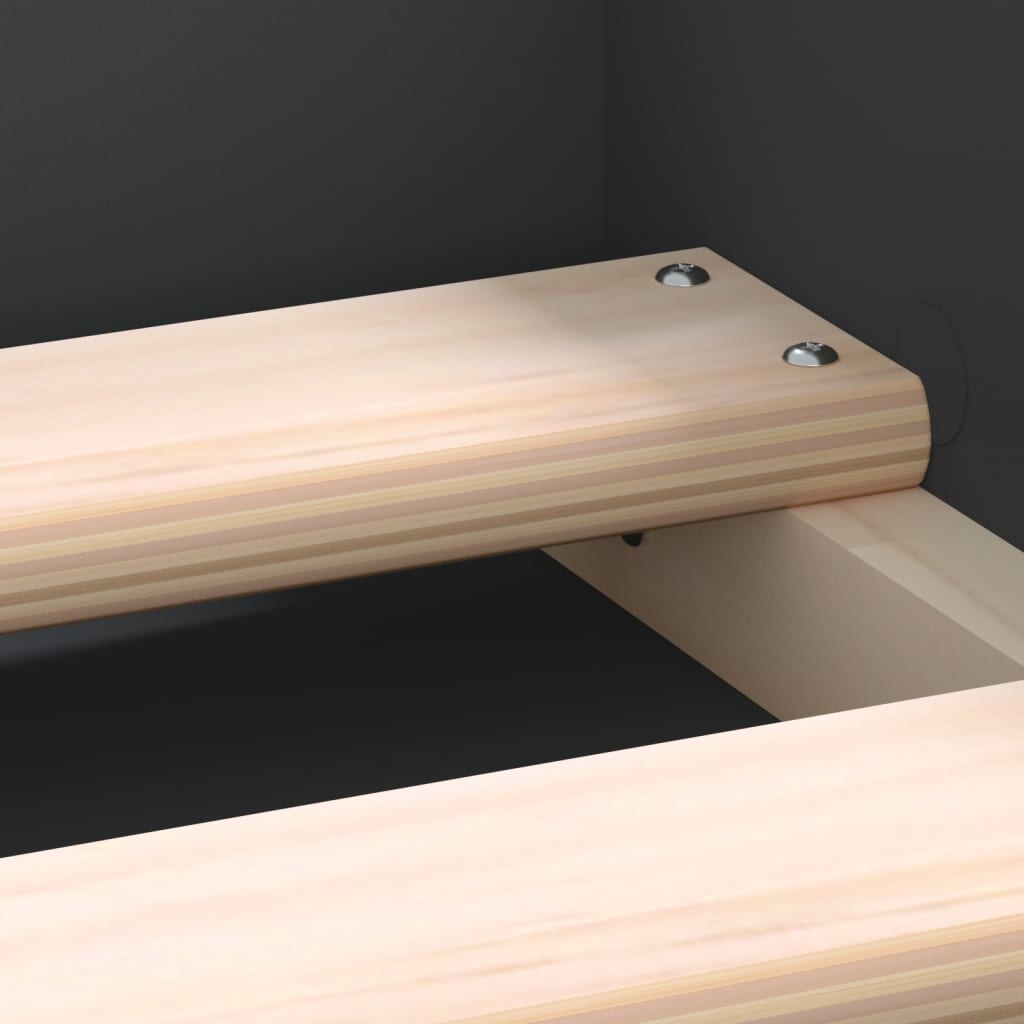 Bedframe zwart 120x190 cm is nu te koop bij PeponiXL, paradijselijk wonen!