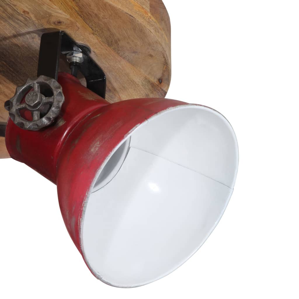 Plafondlamp 25 W E27 35x35x25 cm verweerd rood is nu te koop bij PeponiXL, paradijselijk wonen!