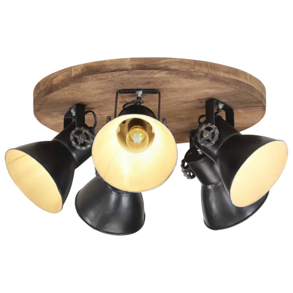 Plafondlamp 25 W E27 50x50x25 cm zwart is nu te koop bij PeponiXL, paradijselijk wonen!