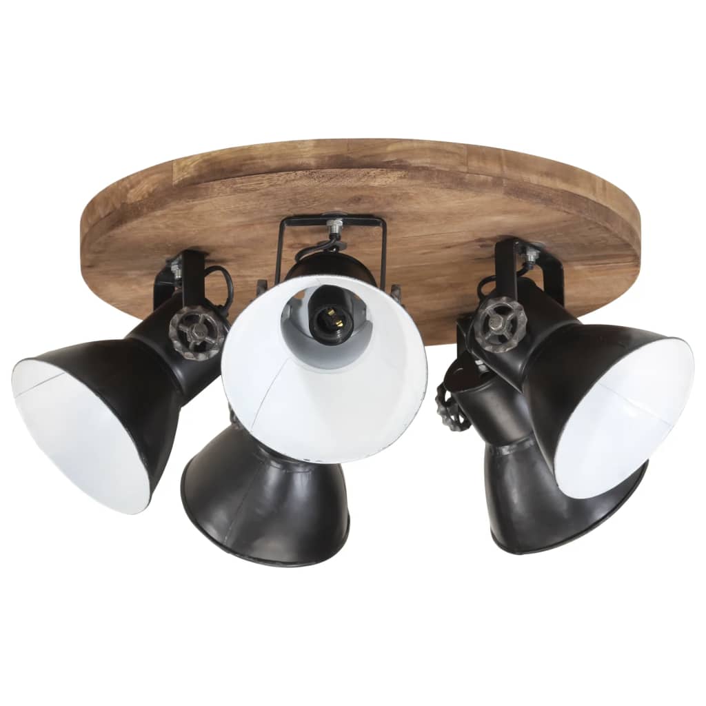Plafondlamp 25 W E27 50x50x25 cm zwart is nu te koop bij PeponiXL, paradijselijk wonen!