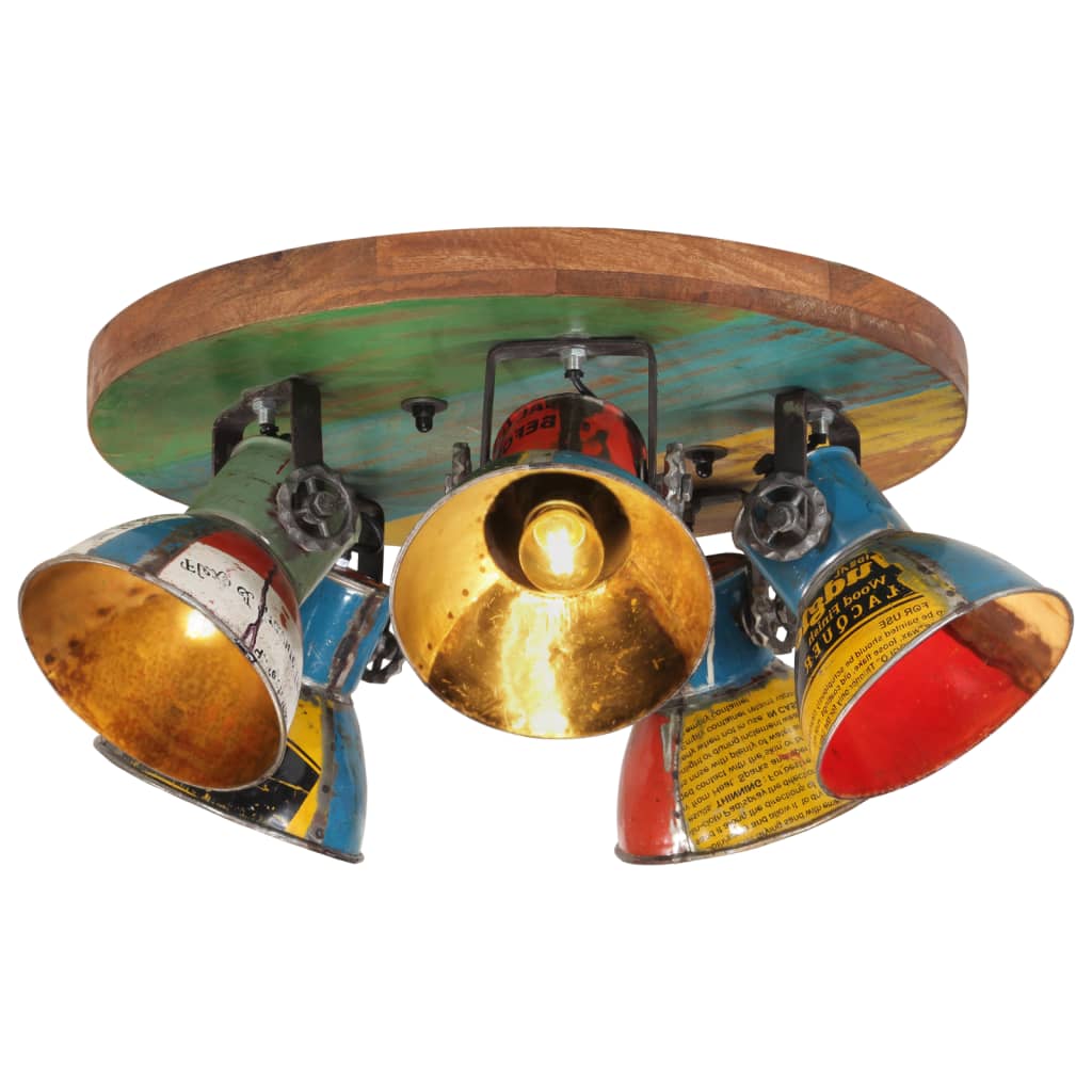 Plafondlamp 25 W E27 50x50x25 cm meerkleurig is nu te koop bij PeponiXL, paradijselijk wonen!