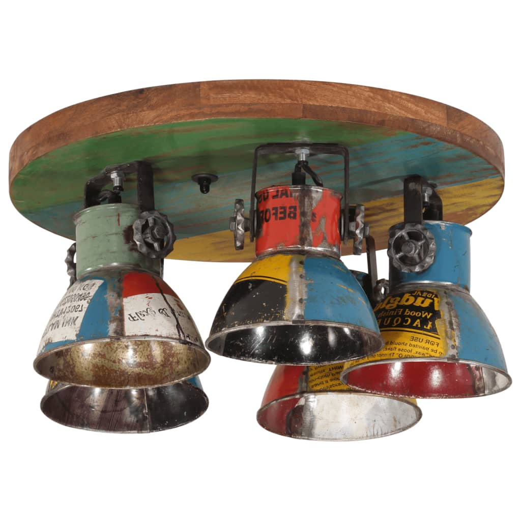 Plafondlamp 25 W E27 50x50x25 cm meerkleurig is nu te koop bij PeponiXL, paradijselijk wonen!