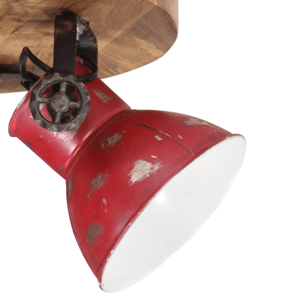 Plafondlamp 25 W E27 50x50x25 cm verweerd rood is nu te koop bij PeponiXL, paradijselijk wonen!