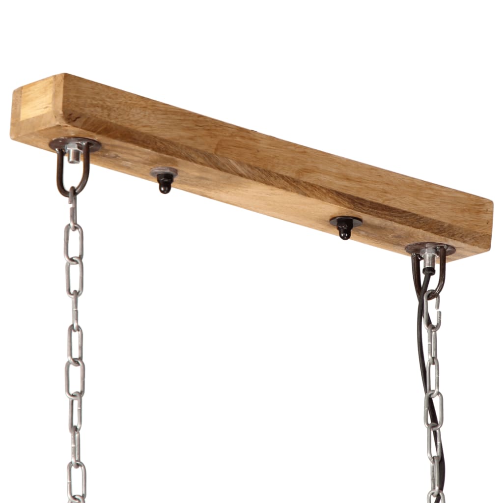 Plafondlamp 25 W E27 90x24x111 cm verweerd blauw is nu te koop bij PeponiXL, paradijselijk wonen!