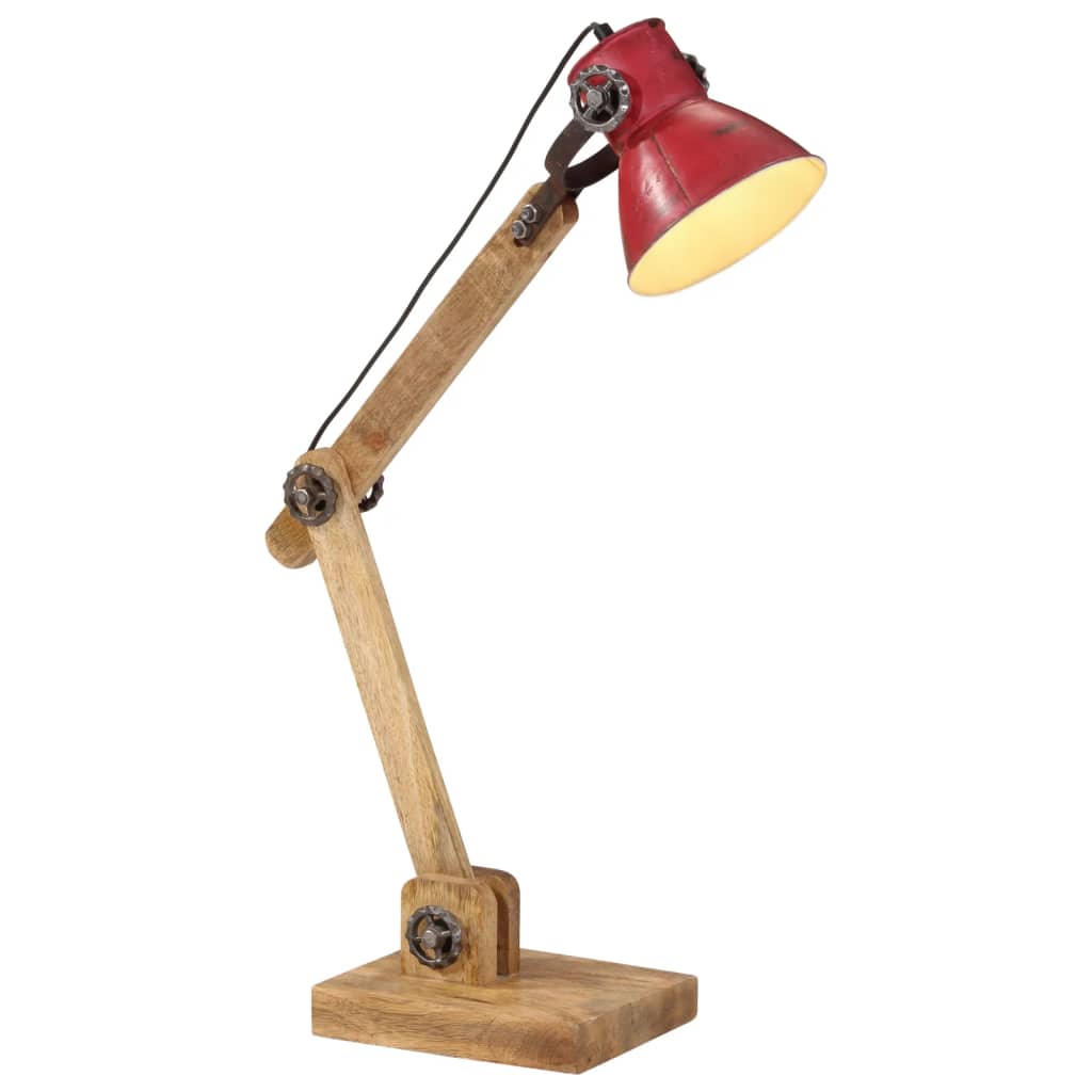Bureaulamp 25 W E27 23x18x96 cm verweerd rood is nu te koop bij PeponiXL, paradijselijk wonen!