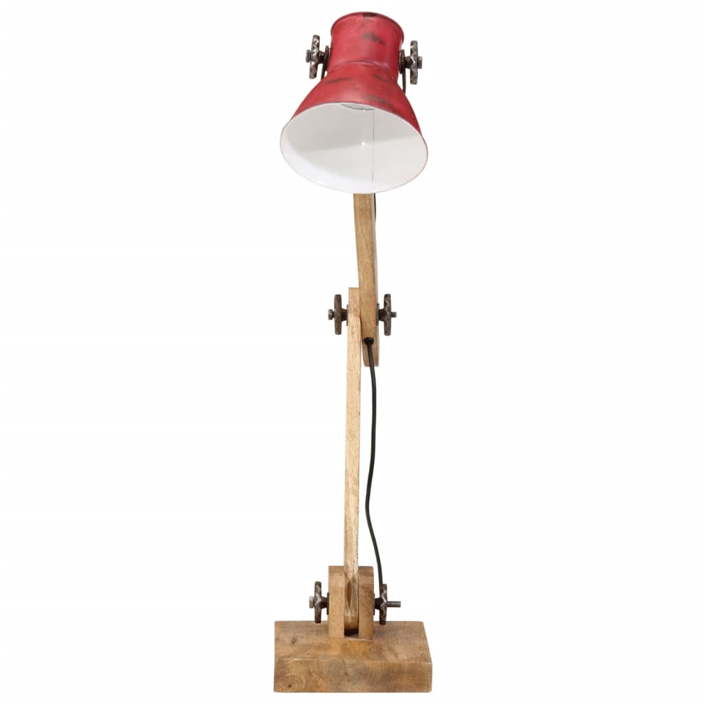 Bureaulamp 25 W E27 23x18x96 cm verweerd rood is nu te koop bij PeponiXL, paradijselijk wonen!