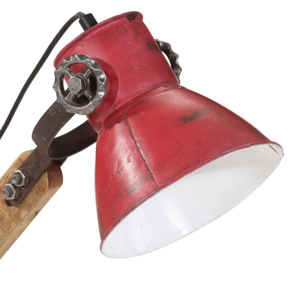 Bureaulamp 25 W E27 23x18x96 cm verweerd rood is nu te koop bij PeponiXL, paradijselijk wonen!