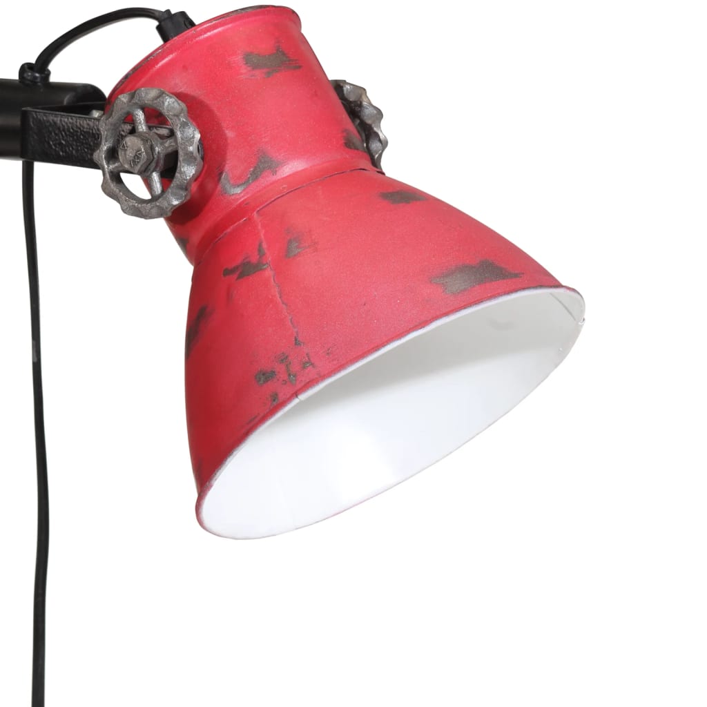 Vloerlamp 25 W E27 25x25x90/140 cm verweerd rood is nu te koop bij PeponiXL, paradijselijk wonen!