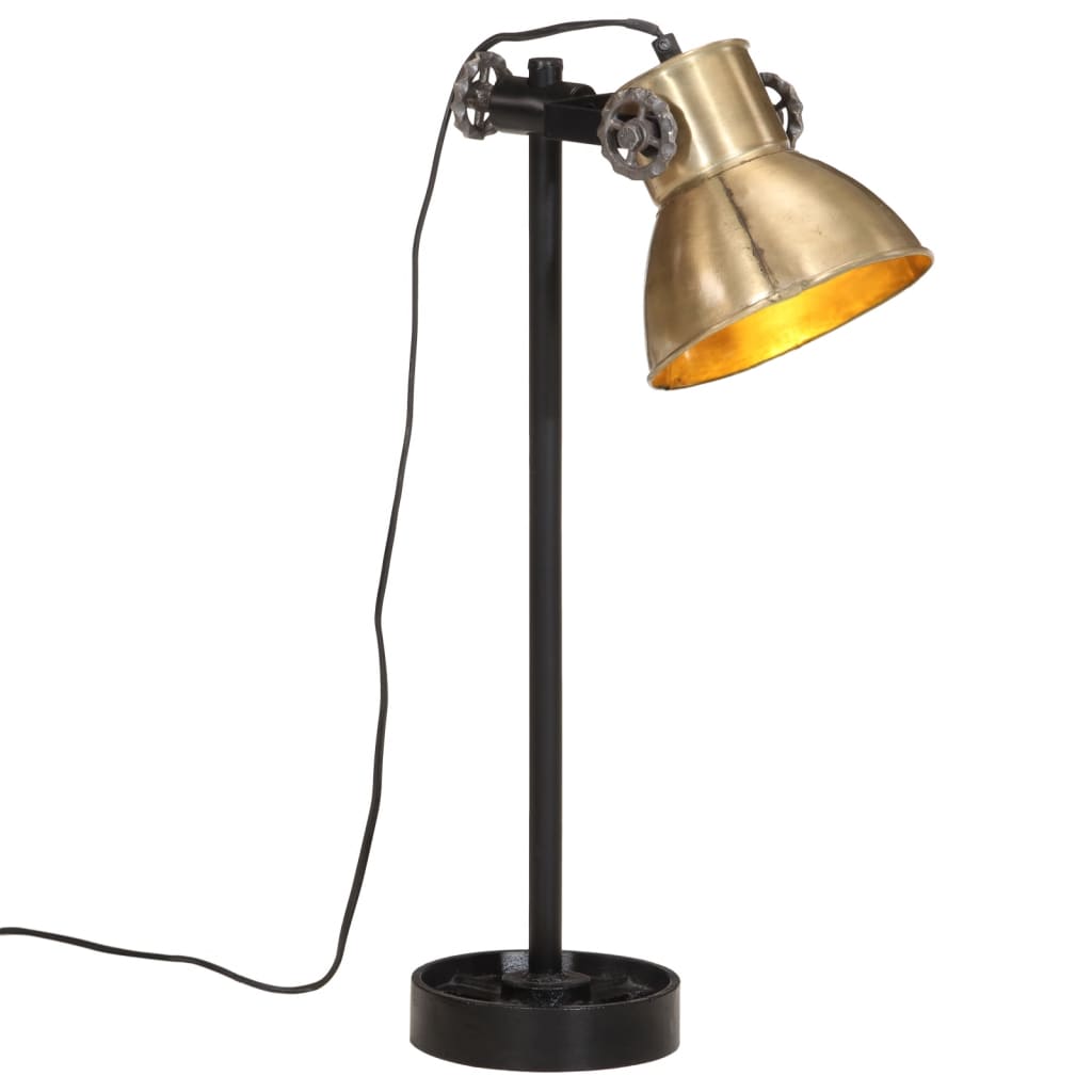 Bureaulamp 25 W E27 15x15x55 cm antiek messing is nu te koop bij PeponiXL, paradijselijk wonen!