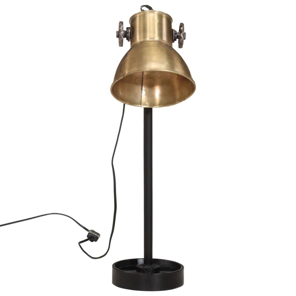 Bureaulamp 25 W E27 15x15x55 cm antiek messing is nu te koop bij PeponiXL, paradijselijk wonen!