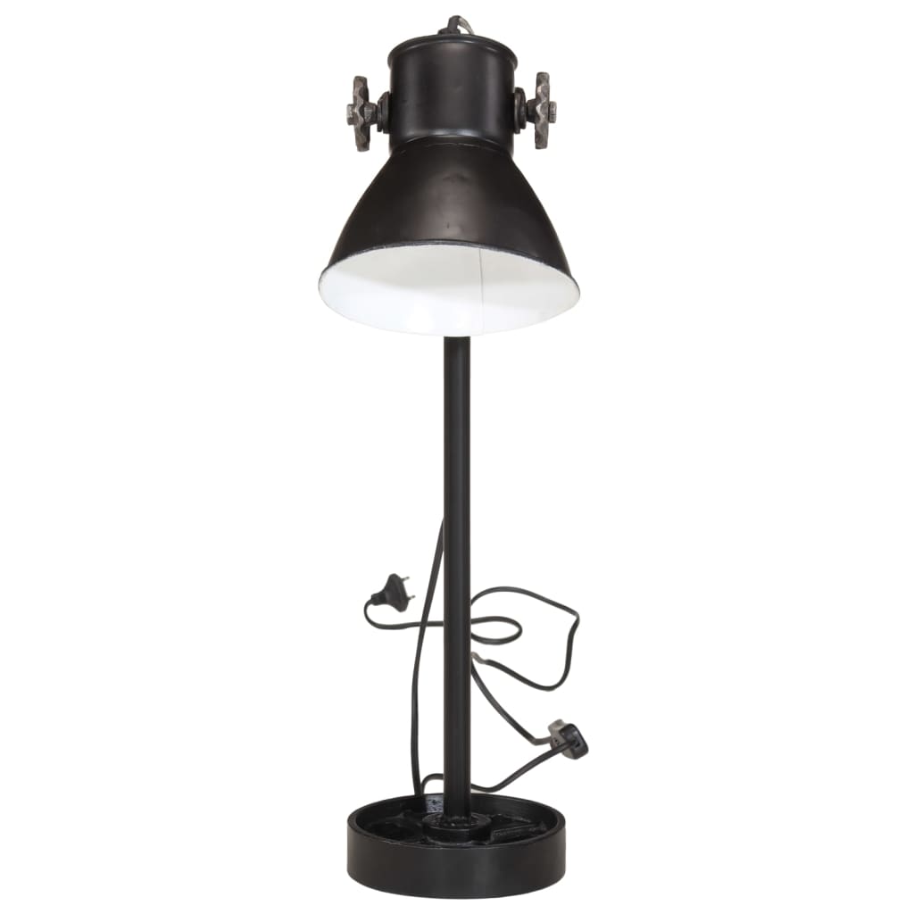 Bureaulamp 25 W E27 15x15x55 cm zwart is nu te koop bij PeponiXL, paradijselijk wonen!