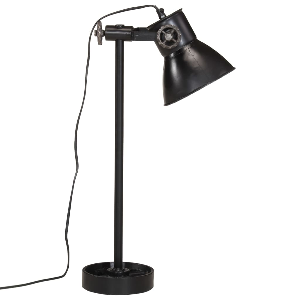 Bureaulamp 25 W E27 15x15x55 cm zwart is nu te koop bij PeponiXL, paradijselijk wonen!