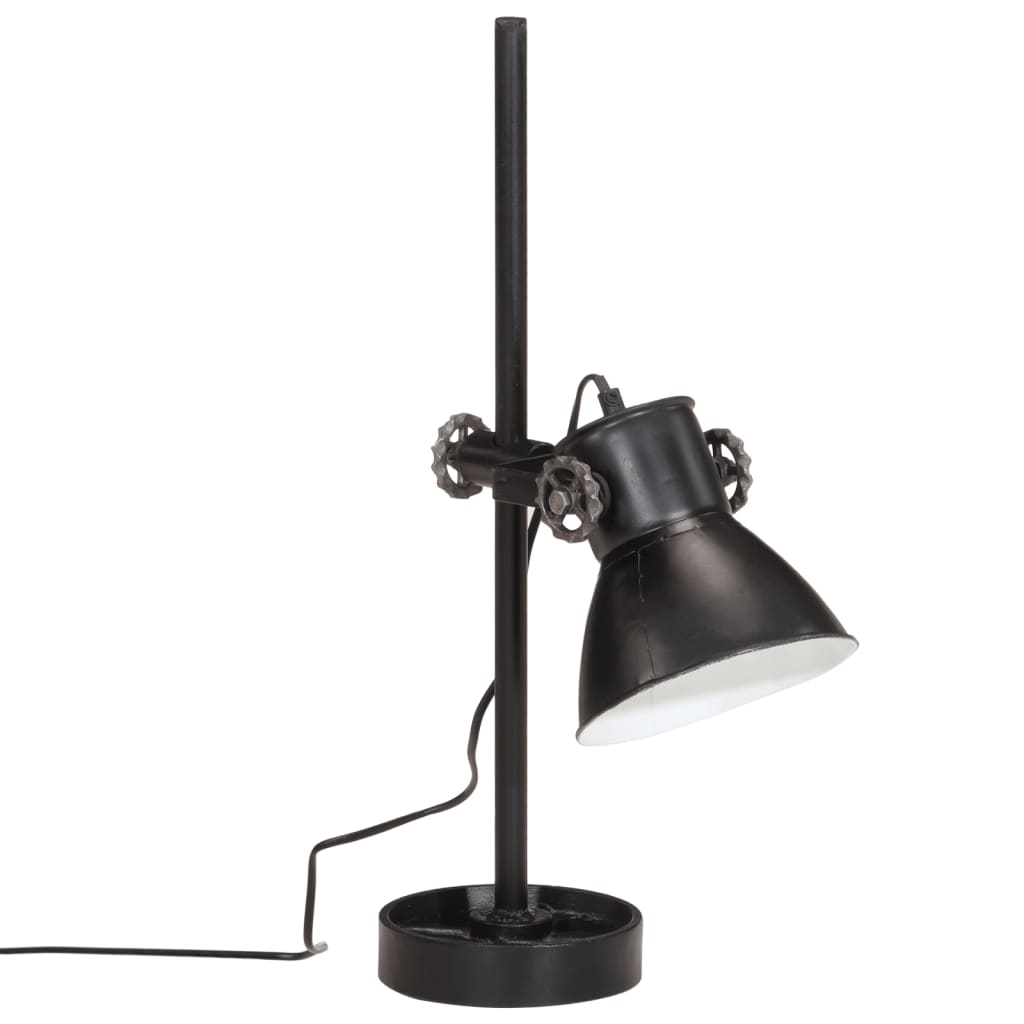 Bureaulamp 25 W E27 15x15x55 cm zwart is nu te koop bij PeponiXL, paradijselijk wonen!