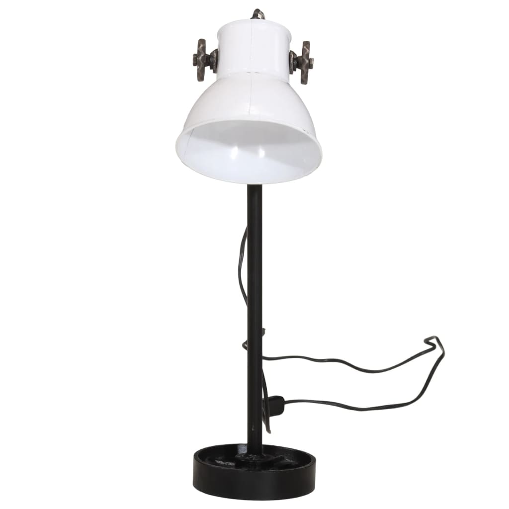 Bureaulamp 25 W E27 15x15x55 cm wit is nu te koop bij PeponiXL, paradijselijk wonen!