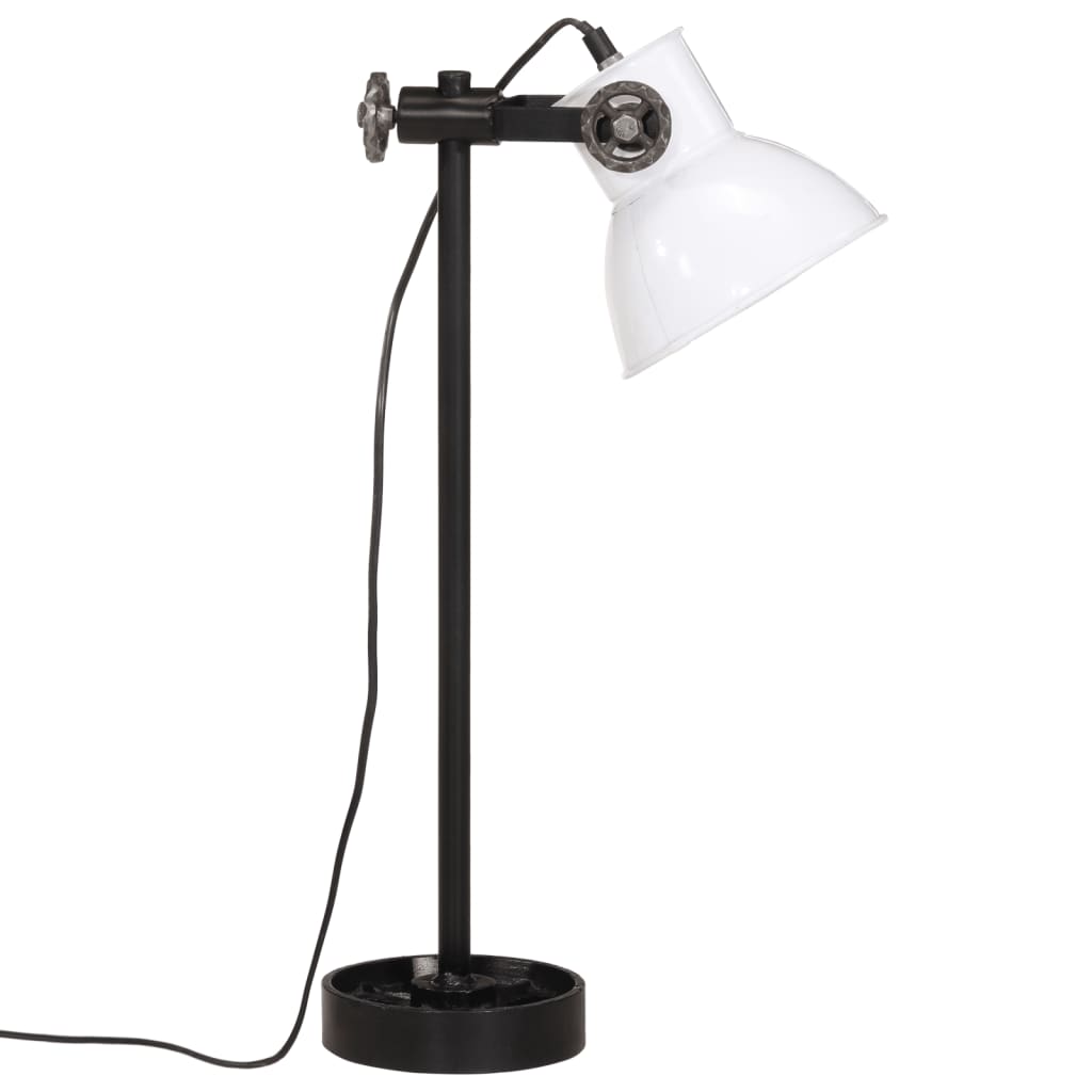 Bureaulamp 25 W E27 15x15x55 cm wit is nu te koop bij PeponiXL, paradijselijk wonen!