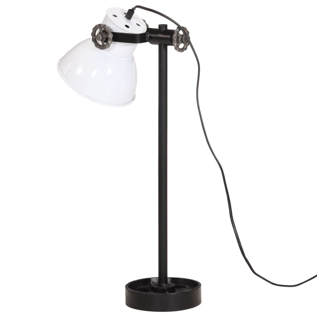 Bureaulamp 25 W E27 15x15x55 cm wit is nu te koop bij PeponiXL, paradijselijk wonen!