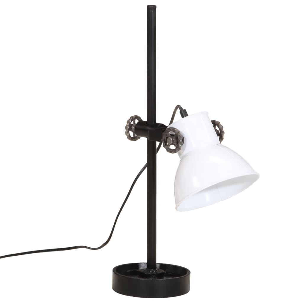 Bureaulamp 25 W E27 15x15x55 cm wit is nu te koop bij PeponiXL, paradijselijk wonen!