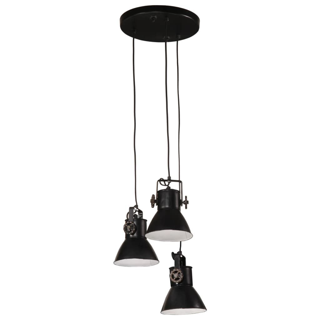 Hanglamp 25 W E27 30x30x100 cm zwart is nu te koop bij PeponiXL, paradijselijk wonen!