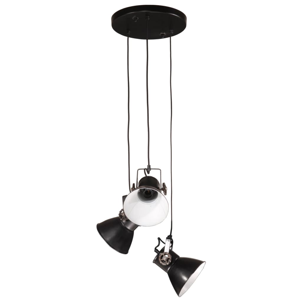 Hanglamp 25 W E27 30x30x100 cm zwart is nu te koop bij PeponiXL, paradijselijk wonen!